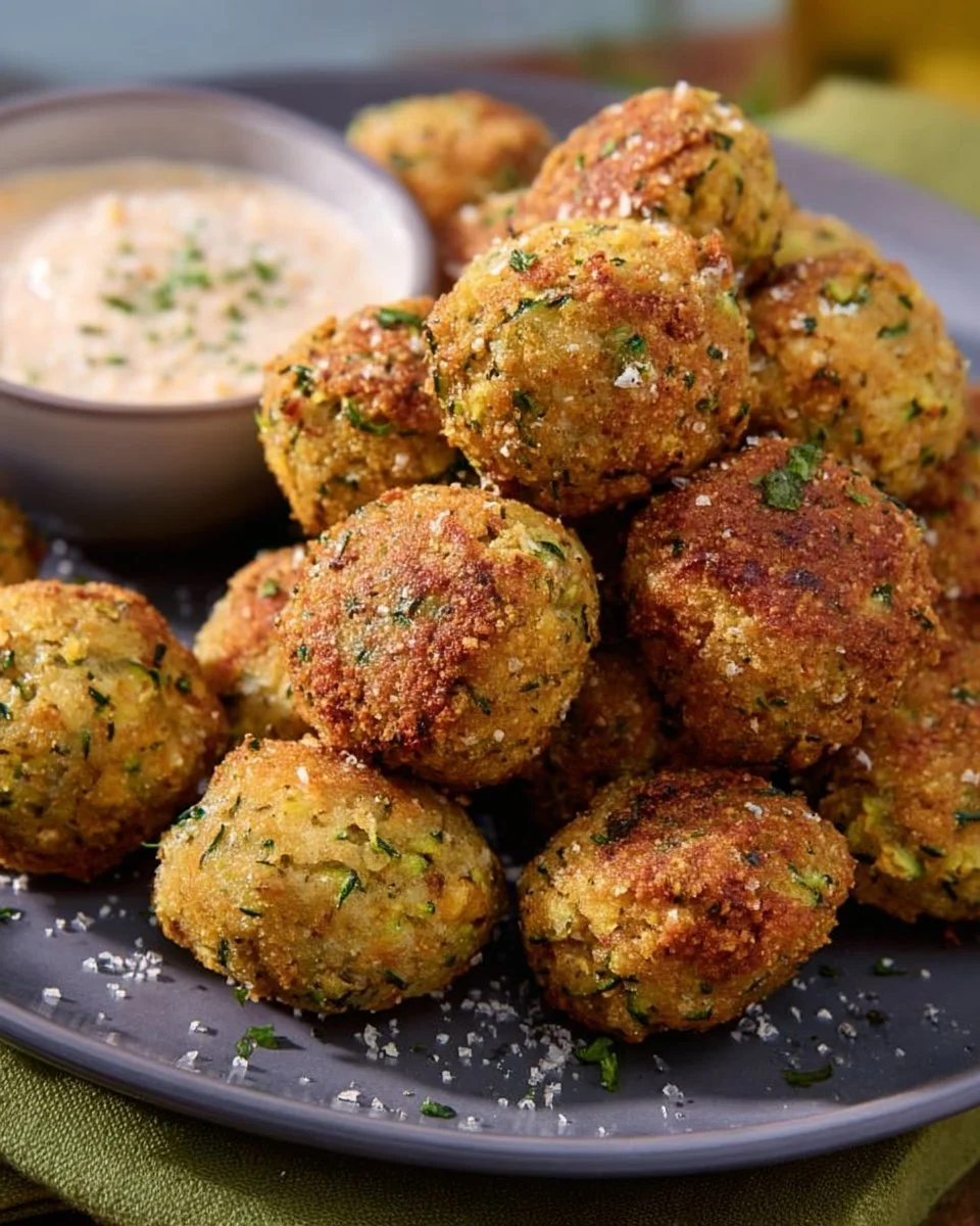 Polpette di zucchine al forno