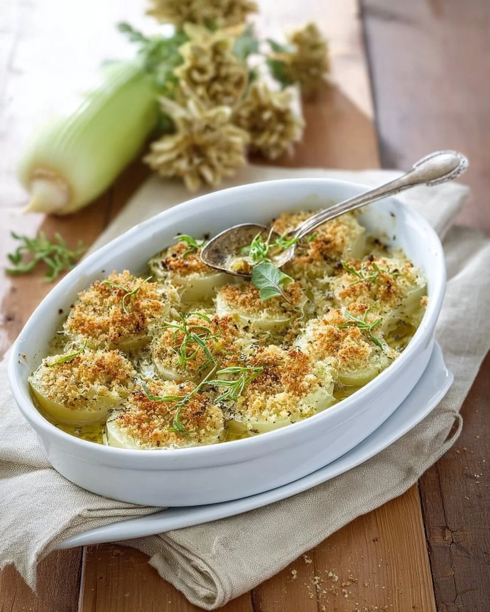 Porri Gratinati al Forno