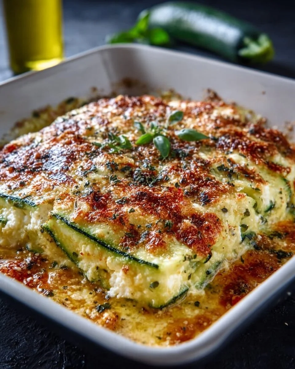 Sformato di zucchine e ricotta