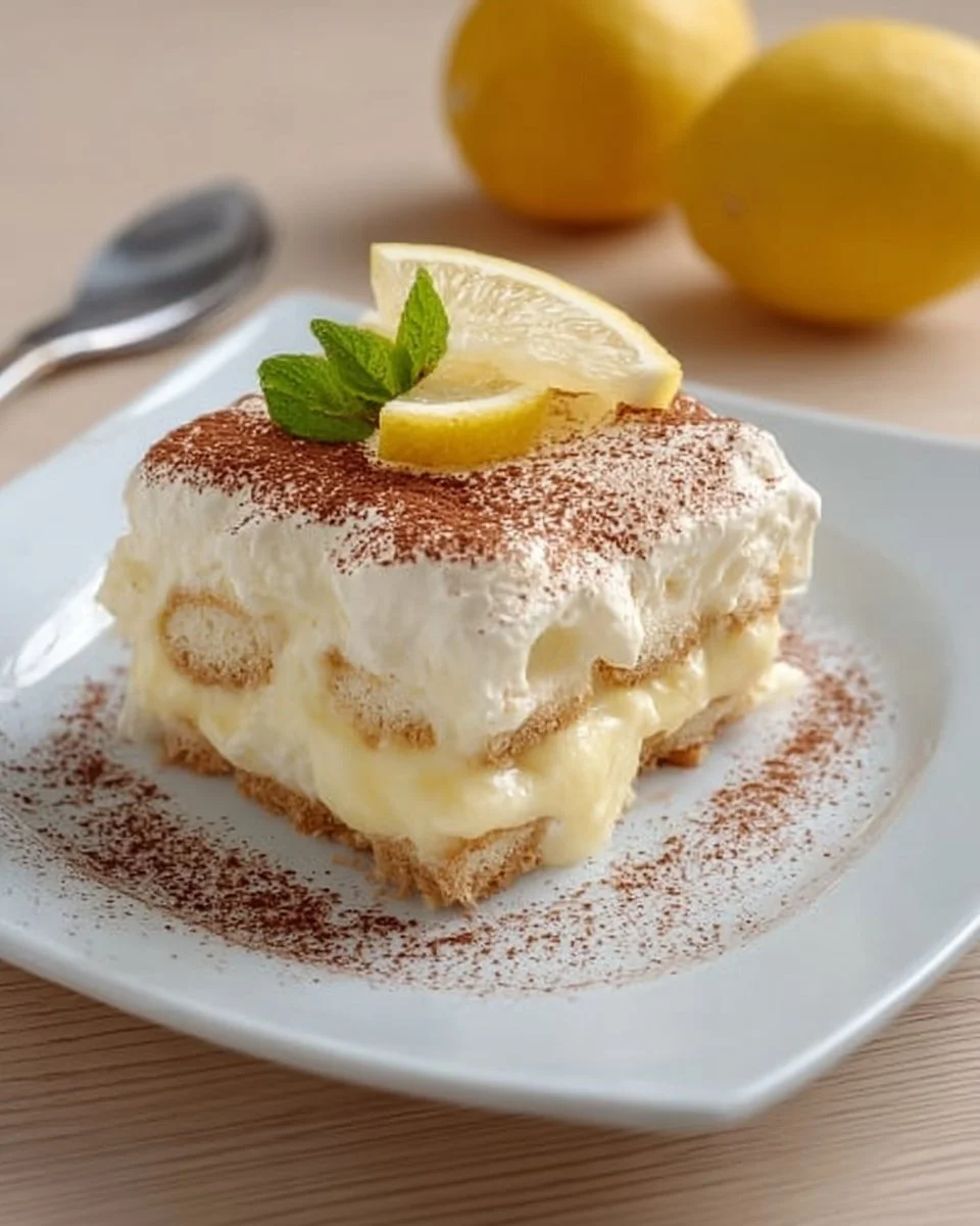 Tiramisù al Limone