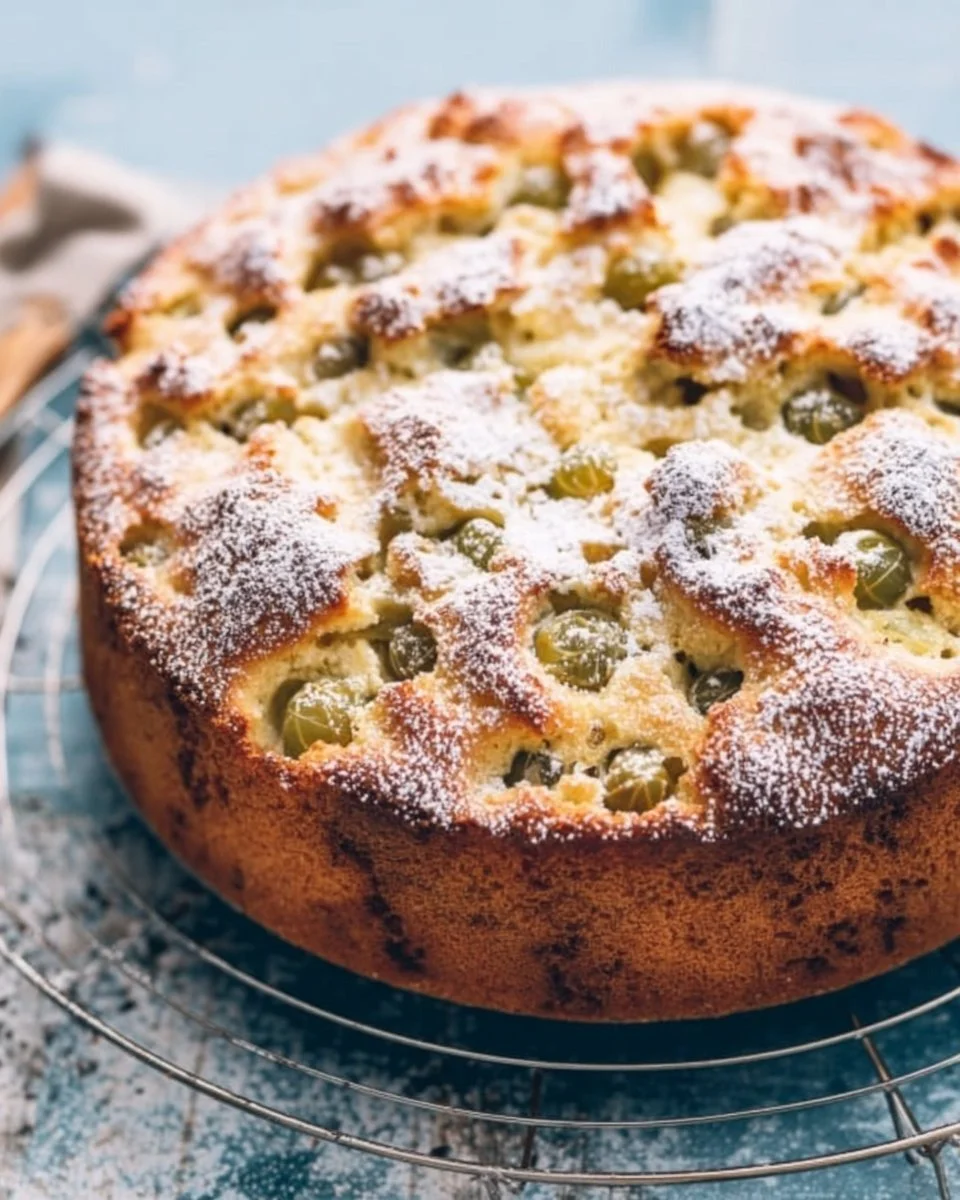 Torta con ribes affondato