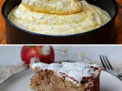 Torta di mele e noci alla cannella