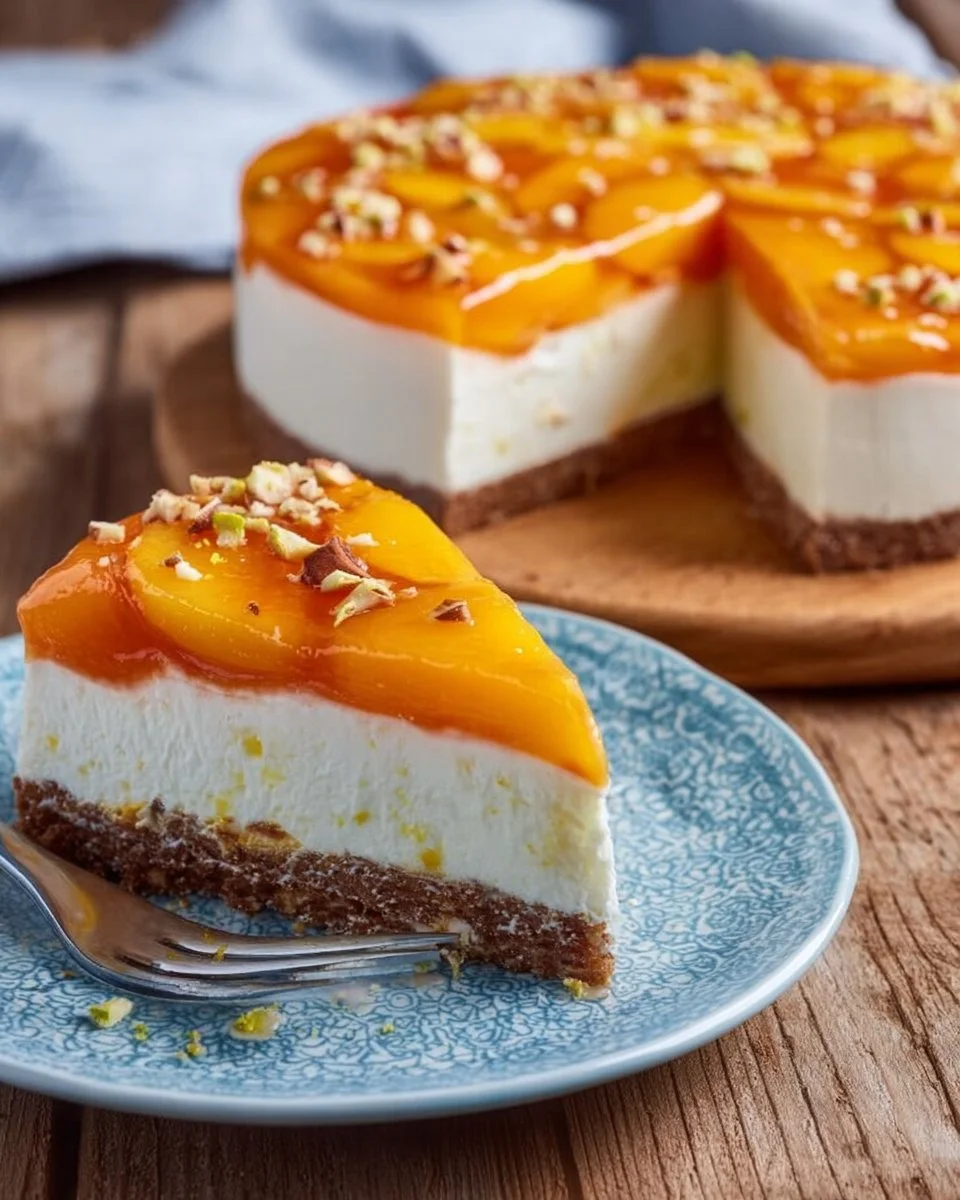 Torta fredda di frutta