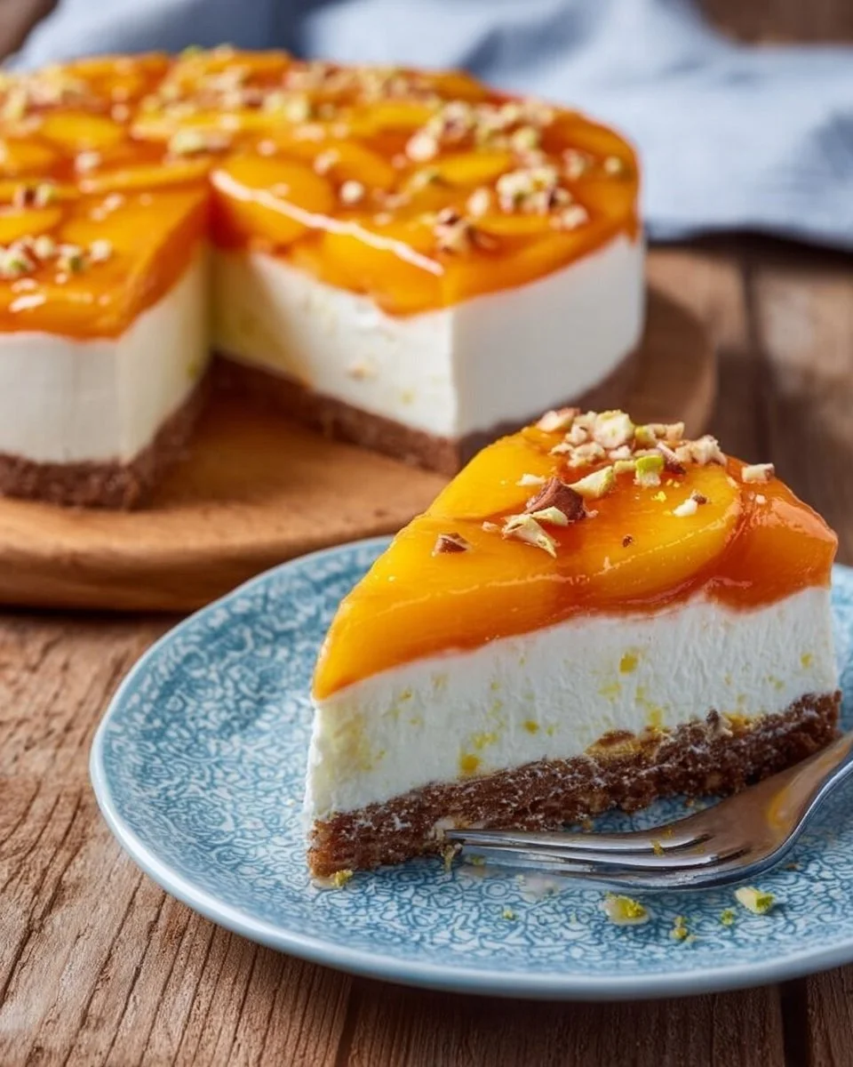 Torta fredda di frutta