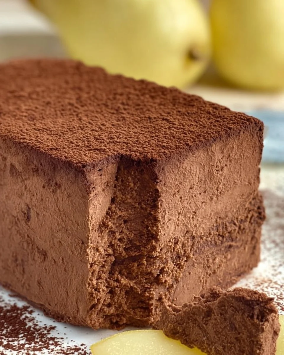 Torta mele e cioccolato senza cottura