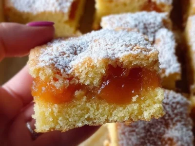 Torta morbida con confettura di albicocche