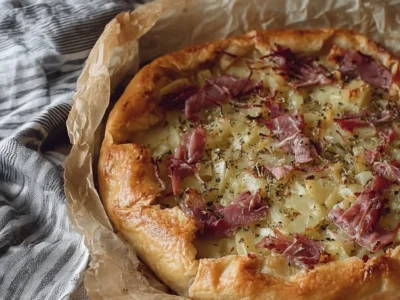 Torta Salata Speck e Patate