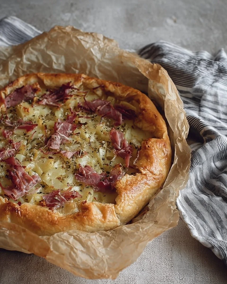 Torta Salata Speck e Patate