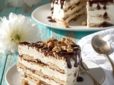 Torta semifreddo millefoglie di cioccolato