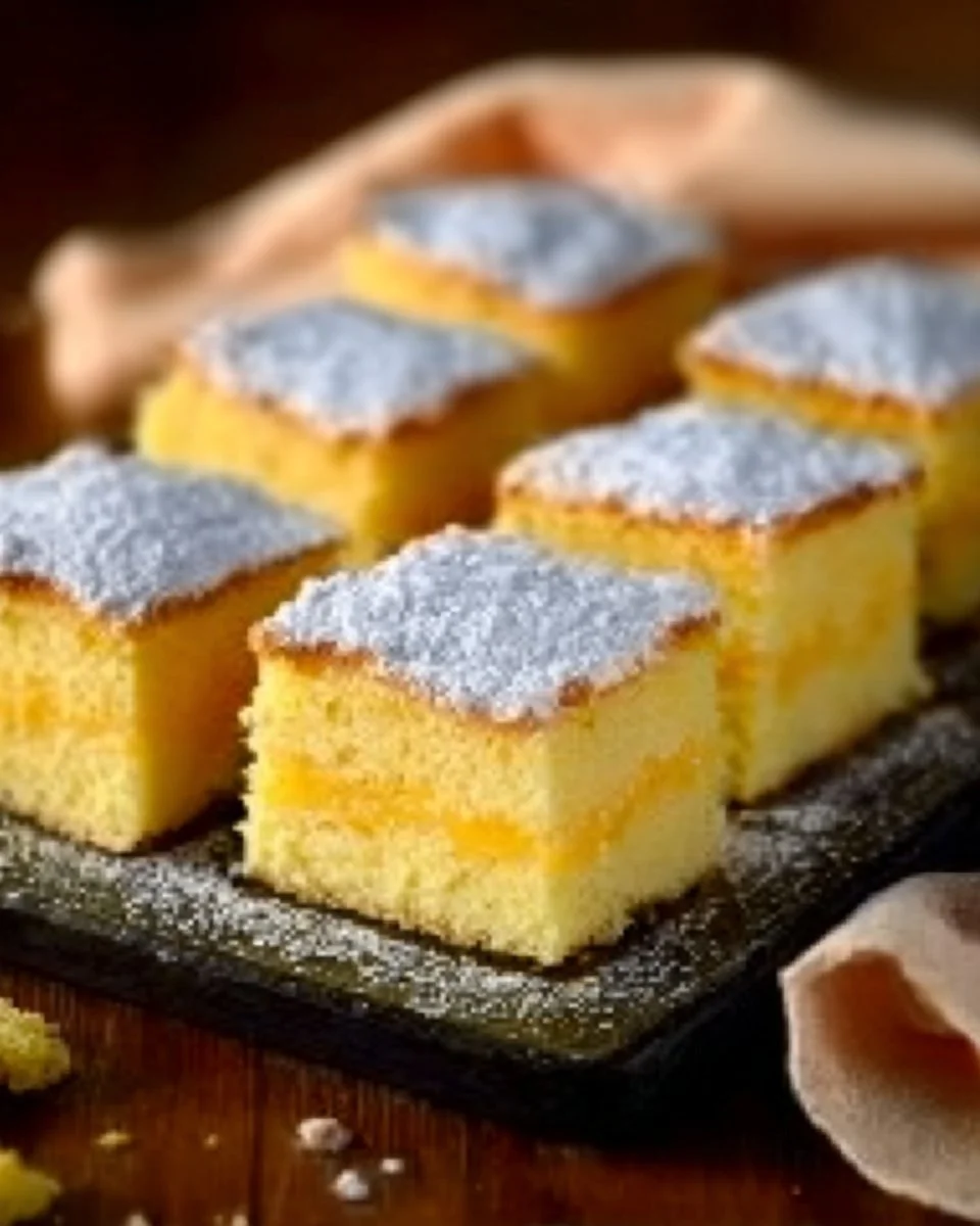 Torta Soffice con Crema d'Arancia