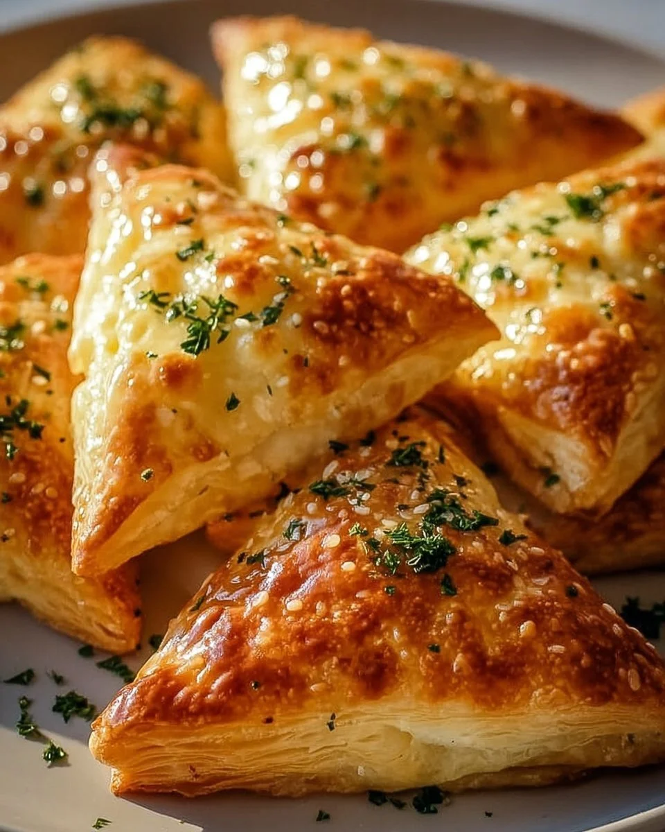 Triangoli di Formaggio Croccanti
