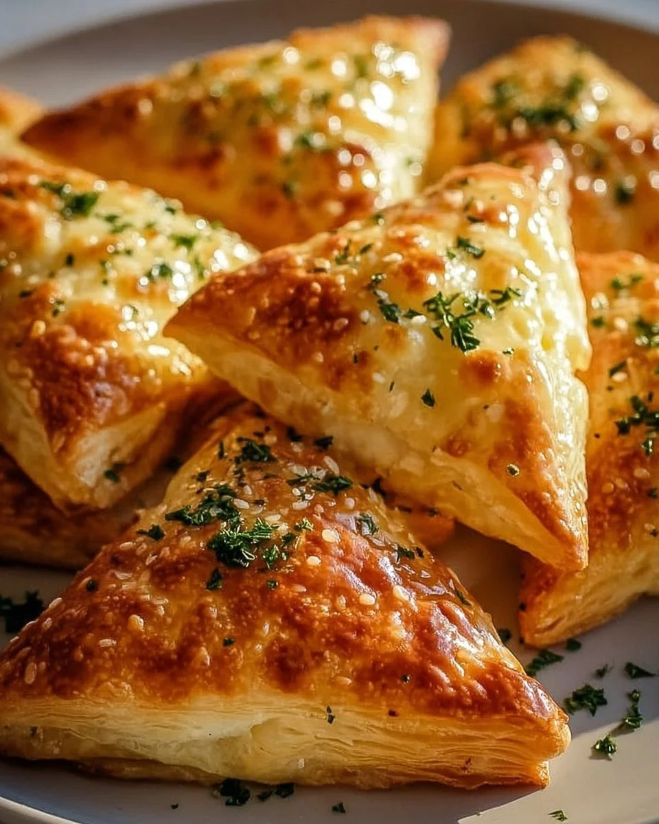 Triangoli di Formaggio Croccanti