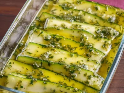 Zucchine Marinate