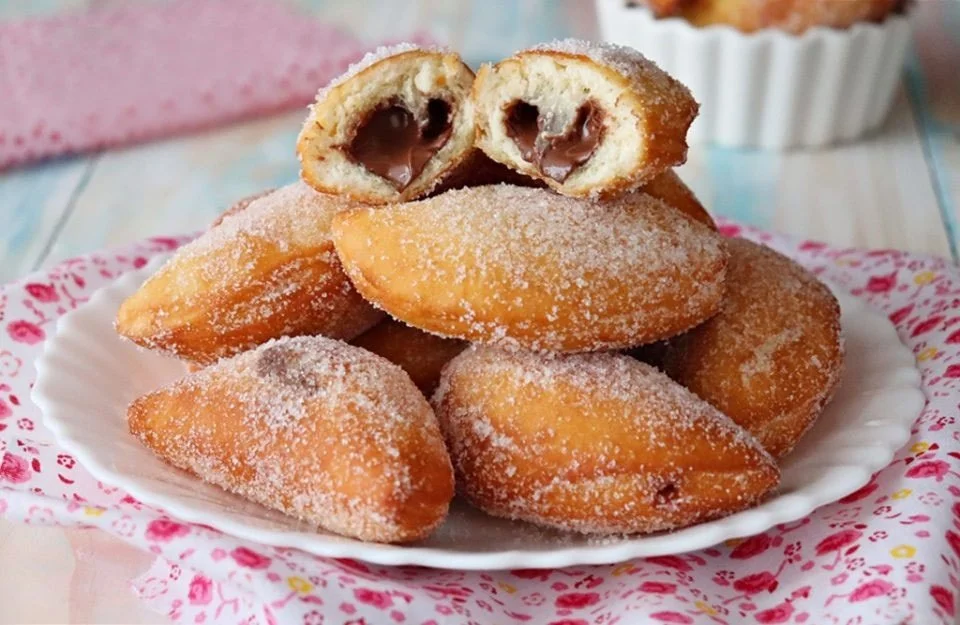 Panzerotti dolci alla Nutella
