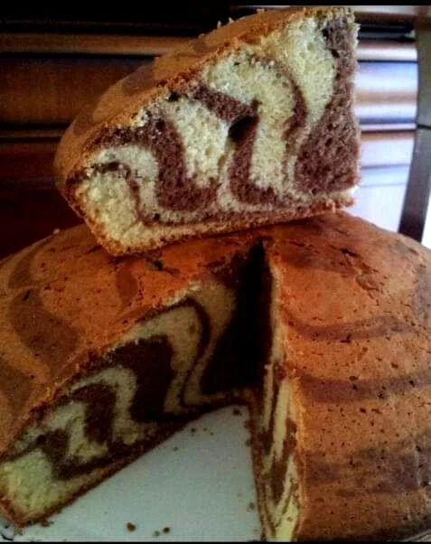 Torta zebrata
